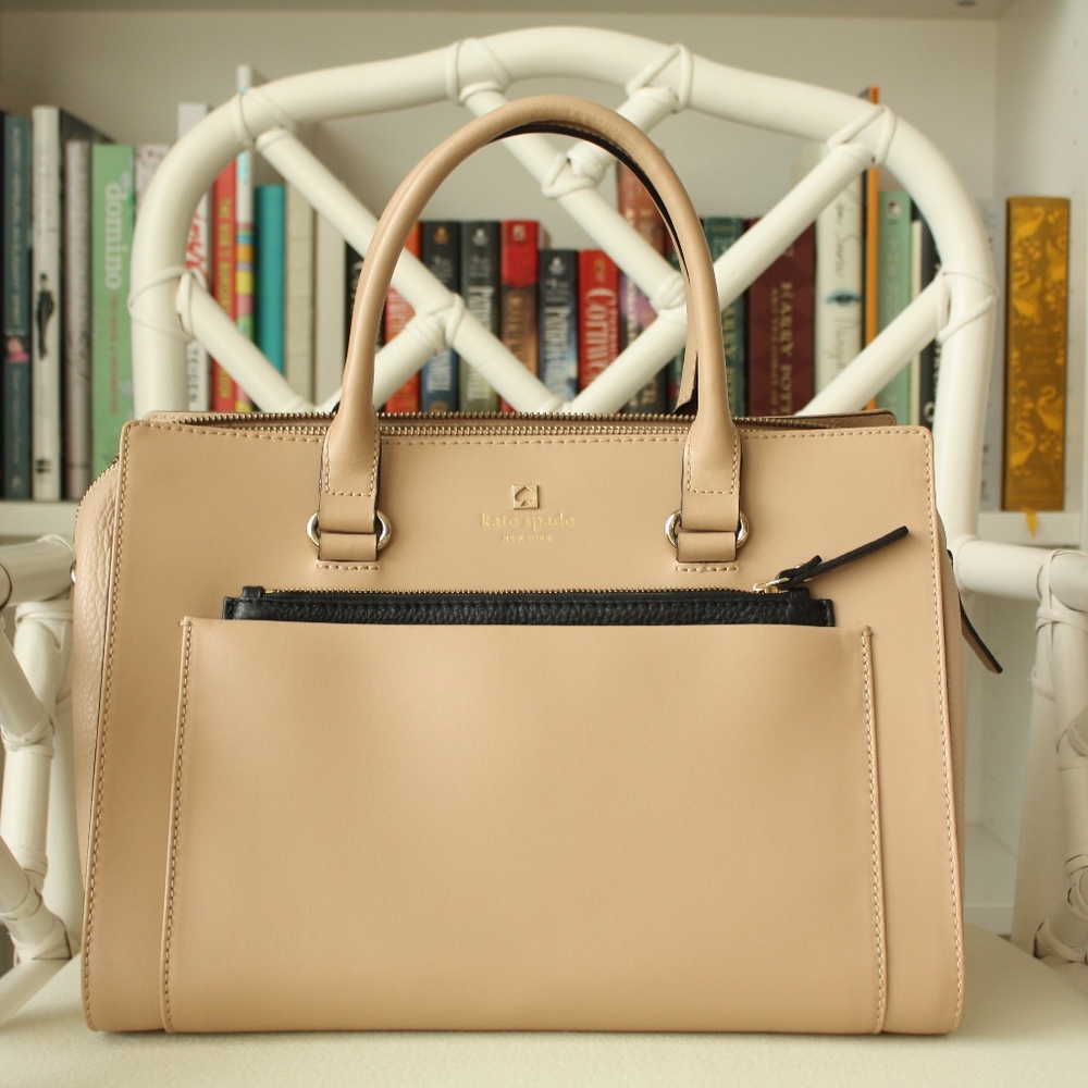 Kate Spade tan purse